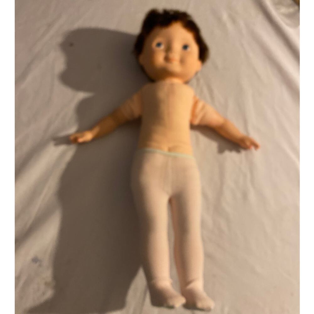 Vintage 1981 Fisher-Price My Friend Doll #3963 Brown Hair Blue Eyes 16”